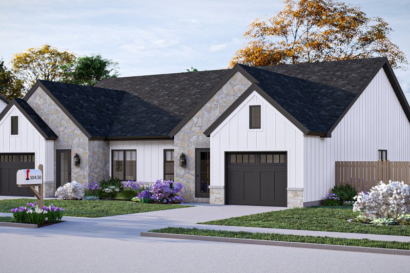 Home Plan - Exterior - Other Elevation for Modern House Plan #455-478 - 2 bed, 1 bath