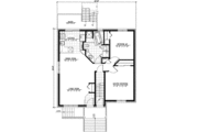 European Style House Plan - 2 Beds 1 Baths 2982 Sq/Ft Plan #138-182 