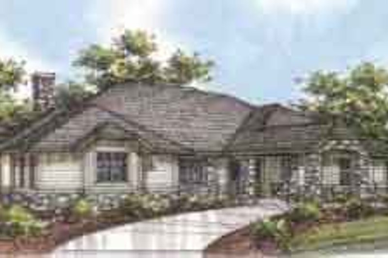 House Design - Traditional Exterior - Front Elevation Plan #117-134