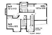 Country Style House Plan - 3 Beds 2.5 Baths 2057 Sq/Ft Plan #47-597 