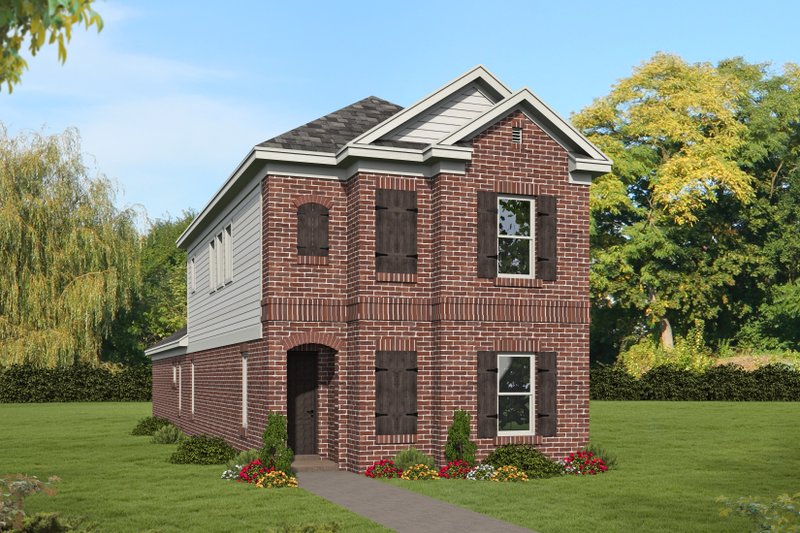 Architectural House Design - Traditional Exterior - Front Elevation Plan #932-532