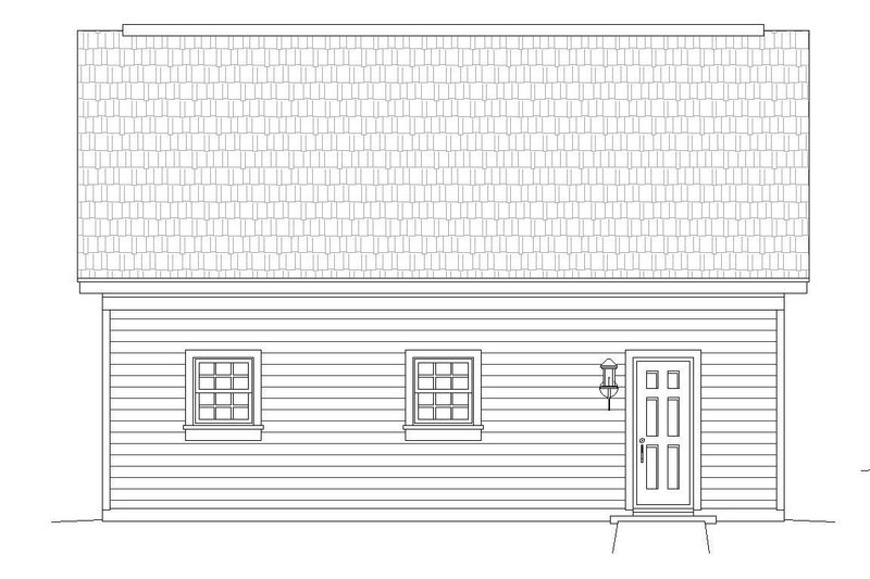 House Plan Design - Exterior - Other Elevation for Contemporary House Plan #932-100, 0 bath