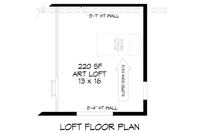Home Plan - Floor Plan - Other Floor for Contemporary House Plan #932-666 - 3 bed, 2.5 bath