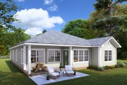 Cottage Style House Plan - 3 Beds 2 Baths 1521 Sq/Ft Plan #513-2256 