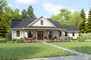 Farmhouse Style House Plan - 3 Beds 3 Baths 2057 Sq/Ft Plan #48-1182 