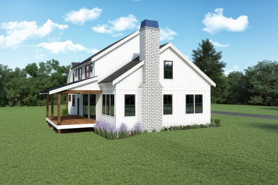 Exterior - Other Elevation for Farmhouse House Plan #1070-186 - 3 bed, 3 bath