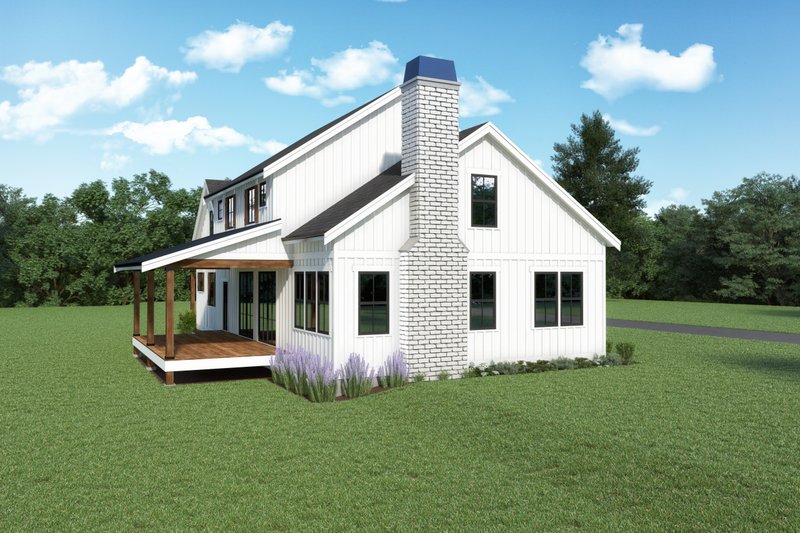 House Plan Design - Exterior - Other Elevation for Farmhouse House Plan #1070-186 - 3 bed, 3 bath