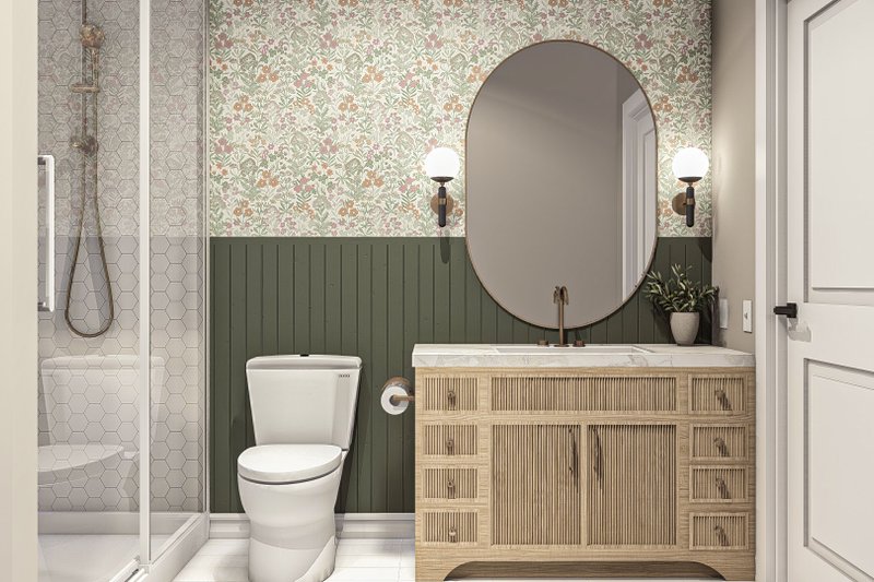 Dream House Plan - Interior - Bathroom for Modern House Plan #455-446 - 1 bed, 1 bath