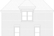 Colonial Style House Plan - 1 Beds 1 Baths 789 Sq/Ft Plan #932-1152 