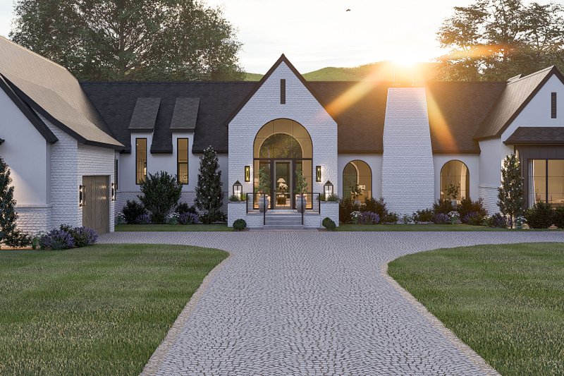 Dream House Plan - Exterior - Other Elevation 2 for Cottage House Plan #455-696 - 3 bed, 4 bath