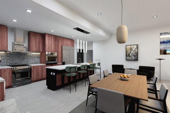 Interior - Kitchen 1 for Country House Plan #1101-7 - 3 bed, 3.5 bath