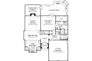 European Style House Plan - 3 Beds 2 Baths 2483 Sq/Ft Plan #453-60 