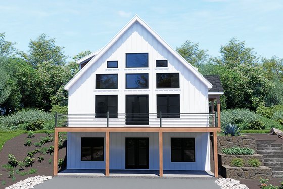 Exterior - Other Elevation 2 for Country House Plan #932-1315 - 4 bed, 2.5 bath