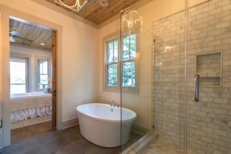 Home Plan - Interior - Master Bathroom 2 for Traditional House Plan #63-412 - 5 bed, 4 bath