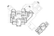 European Style House Plan - 6 Beds 7.5 Baths 8371 Sq/Ft Plan #411-628 