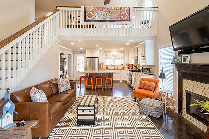 Home Plan - Photo 2 for Farmhouse House Plan #430-285 - 1 bed, 2 bath