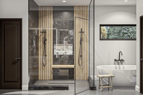 Interior - Bathroom for Modern House Plan #455-611 - 4 bed, 3.5 bath