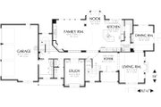 European Style House Plan - 4 Beds 3.5 Baths 4213 Sq/Ft Plan #48-617 