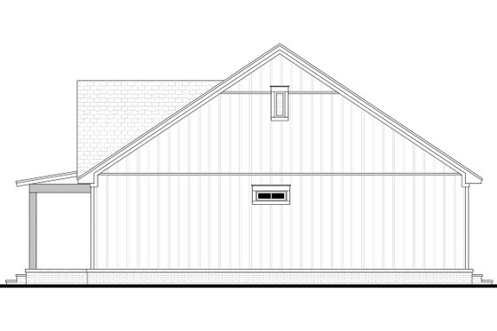Exterior - Other Elevation 1 for Country House Plan #430-317 - 2 bed, 2 bath