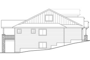 Exterior - Other Elevation for Craftsman House Plan #124-1020 - 3 bed, 2.5 bath