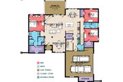 European Style House Plan - 3 Beds 3.5 Baths 2091 Sq/Ft Plan #63-348 