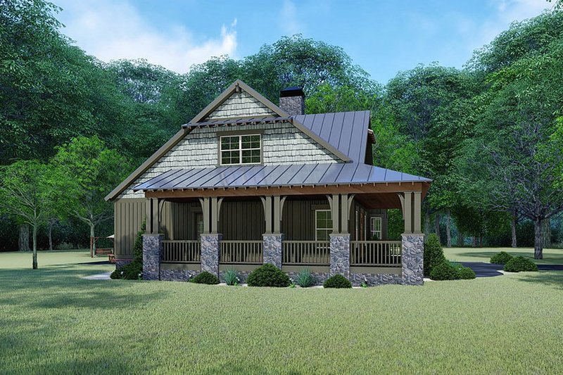 Architectural House Design - Left Side