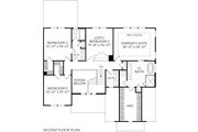 Traditional Style House Plan - 4 Beds 3 Baths 2646 Sq/Ft Plan #927-1052 