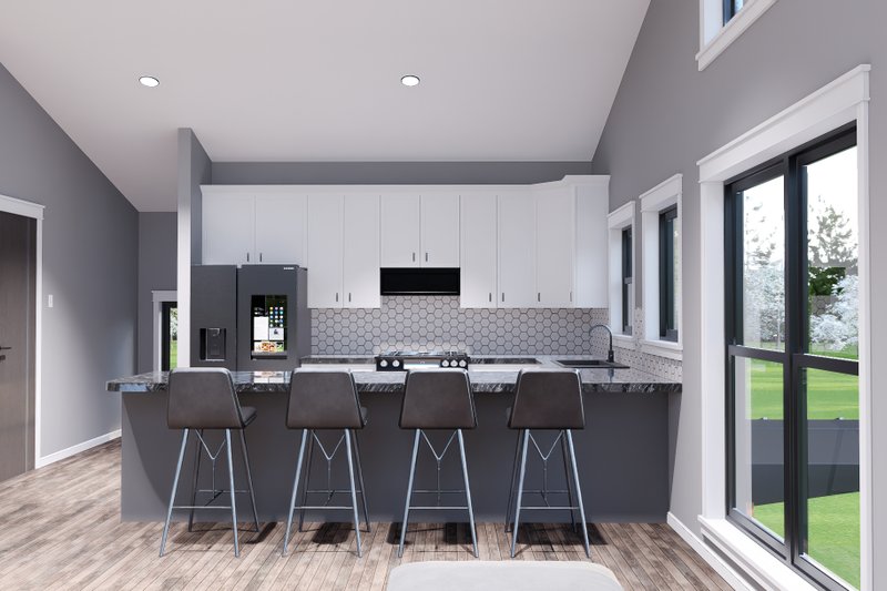 Dream House Plan - Interior - Kitchen for Contemporary House Plan #932-1314 - 3 bed, 2.5 bath