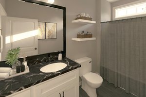 Interior - Bathroom for Country House Plan #44-267 - 2 bed, 2 bath