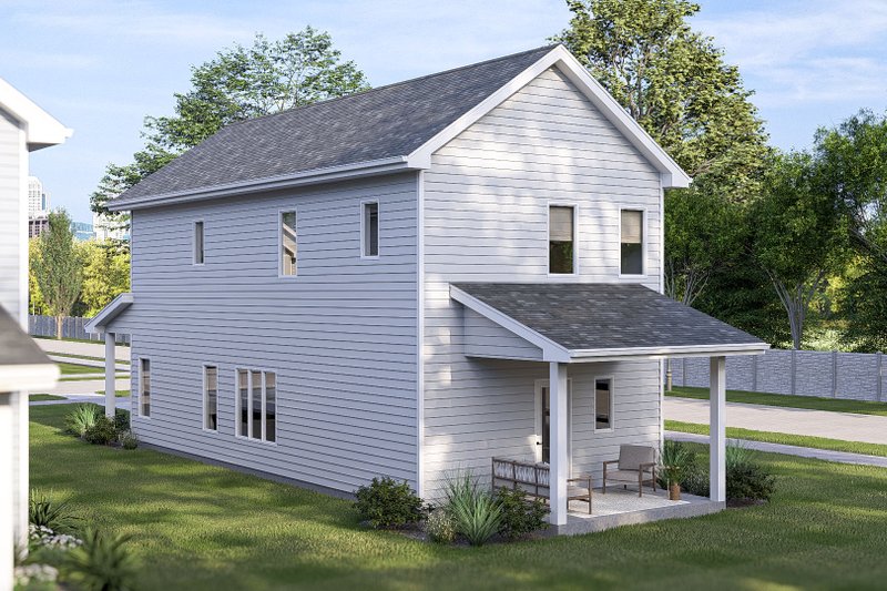 Home Plan - Exterior - Other Elevation 1 for Craftsman House Plan #455-719 - 3 bed, 2.5 bath