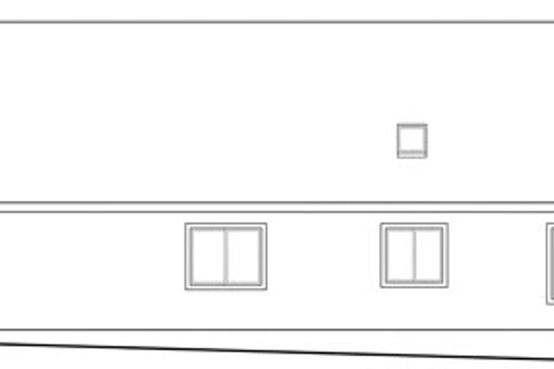 House Plan Design - Exterior - Other Elevation 1 for Craftsman House Plan #124-783 - 3 bed, 2 bath