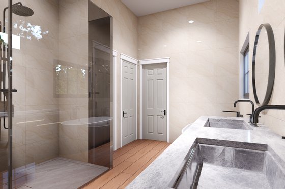 Interior - Master Bathroom for Country House Plan #932-1207 - 3 bed, 2.5 bath