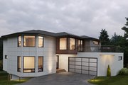 Contemporary Style House Plan - 6 Beds 5 Baths 4063 Sq/Ft Plan #1066-269 