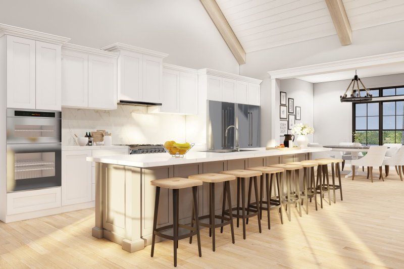 House Blueprint - Interior - Kitchen 2 for Modern House Plan #923-344 - 3 bed, 2.5 bath