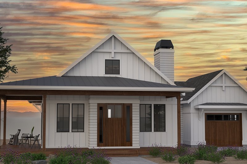 Architectural House Design - Farmhouse Photo Plan #895-166