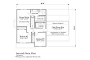 Farmhouse Style House Plan - 3 Beds 2 Baths 1605 Sq/Ft Plan #459-5 