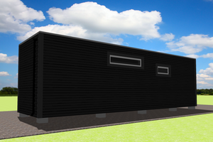 Photo 1 for Modern House Plan #549-20 - 1 bed, 1 bath