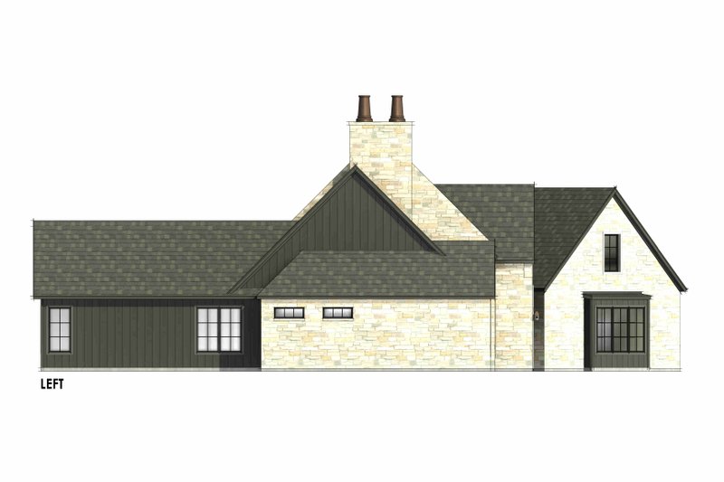 House Design - Exterior - Other Elevation for European House Plan #1096-22 - 4 bed, 4.5 bath