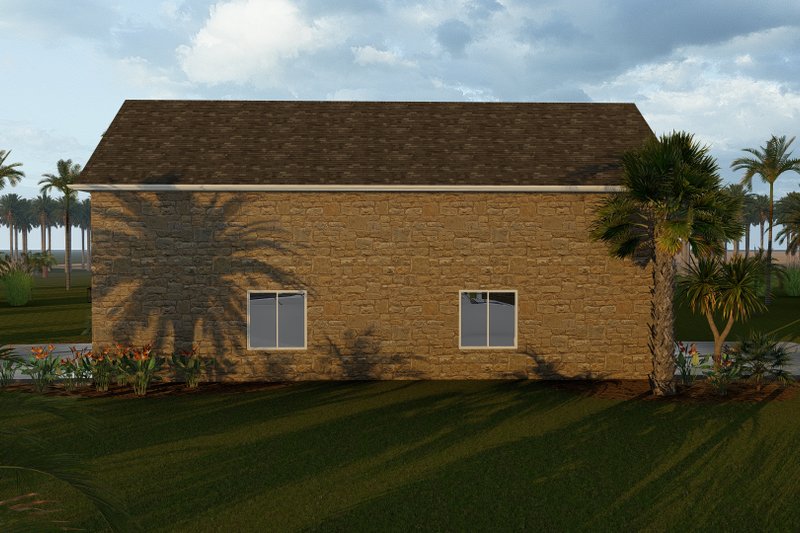 House Plan Design - Exterior - Other Elevation for Traditional House Plan #1060-88, 0 bath