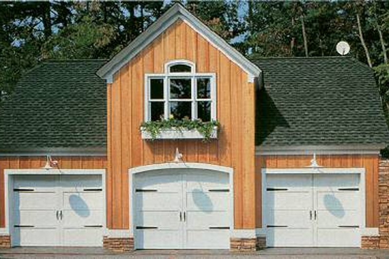 House Blueprint - Photo for Country House Plan #406-301 - 1 bed, 1 bath