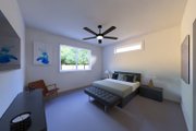 Contemporary Style House Plan - 3 Beds 2 Baths 1495 Sq/Ft Plan #126-279 