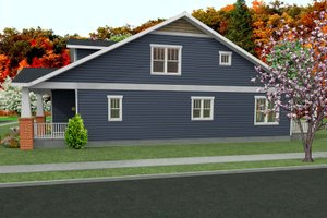 Exterior - Other Elevation for Craftsman House Plan #461-41 - 4 bed, 3.5 bath