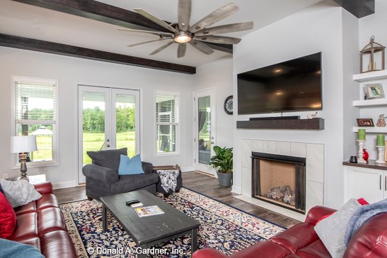 Interior - Family Room 2 for Farmhouse House Plan #929-1086 - 3 bed, 2.5 bath