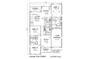 Cottage Style House Plan - 3 Beds 2 Baths 1547 Sq/Ft Plan #513-2334 