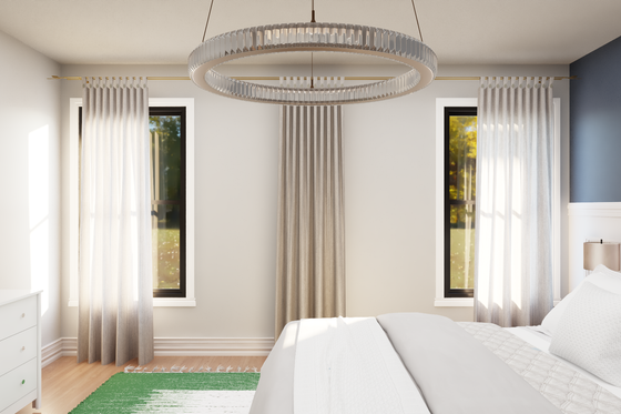 Interior - Master Bedroom for Farmhouse House Plan #1064-98 - 4 bed, 2.5 bath