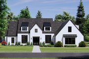 European Style House Plan - 4 Beds 4.5 Baths 3245 Sq/Ft Plan #1096-152 