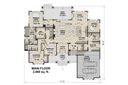 Farmhouse Style House Plan - 3 Beds 2.5 Baths 2660 Sq/Ft Plan #51-1232 