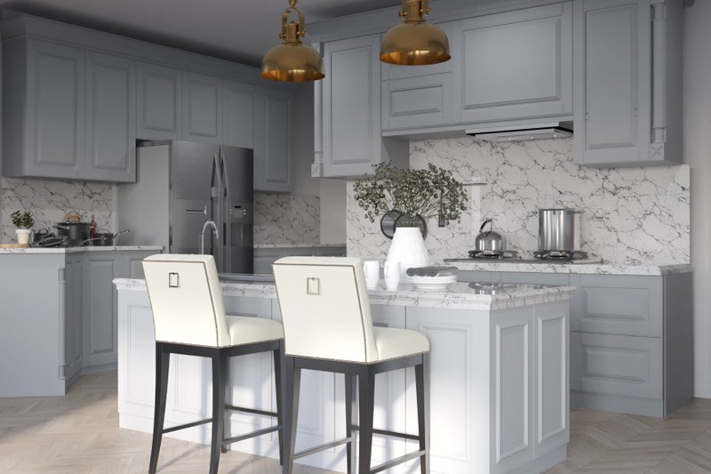 Dream House Plan - Interior - Kitchen 1 for Farmhouse House Plan #54-407 - 5 bed, 4 bath
