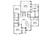 Traditional Style House Plan - 4 Beds 3.5 Baths 5185 Sq/Ft Plan #411-389 