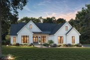Farmhouse Style House Plan - 4 Beds 3.5 Baths 2475 Sq/Ft Plan #430-413 Exterior 